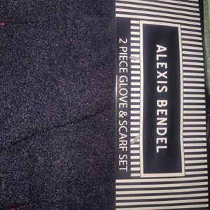 Alexis Bendel Black Gloves & Mittens Set